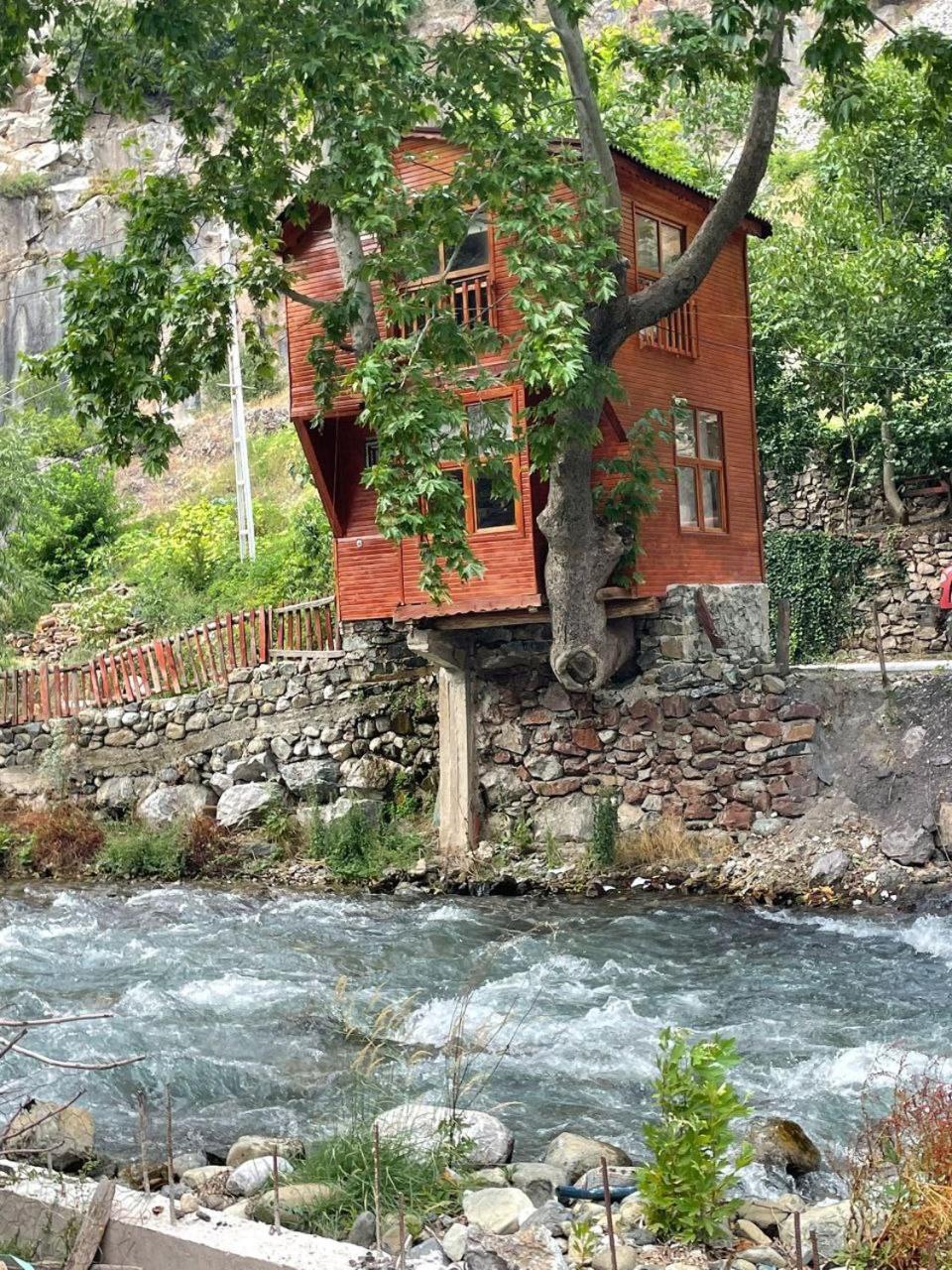 Kapuzbasi Selalesi Bastuerk Dinlenme Tesisleri Hotel Büyükçakır Eksteriør billede
